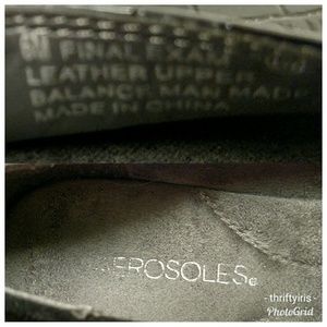 Aerosoles Shoes - 🌸Aerosoles-Final Exam Black Leather Flats-Sz. 6M Aerosoles Shoes - 🌸Aerosoles-Final Exam Black Leather Flats-Sz. 6M